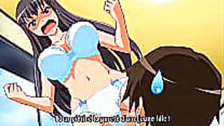 Voluptuous Anime Beauty Takes It All – Deep Throat to creampie climax