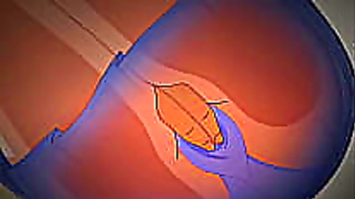 Teen Hentai Beauty Pleasures Him with Blowjob Leading to Creamy Facial Treat