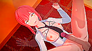Makima Pleads for Wild Lesbian Sex in Steamy Hentai Fantasy Scene