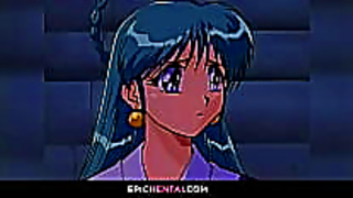 Mahokos Virgin Pleasure Awakened by Busty Lover in Steamy Hentai Encounter