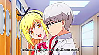 Busty Anime Vixen Joining Wild College Threesome Full of Steamy Action