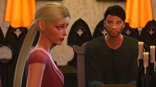 Fleur Tempts Harry in Steamy Sims 4 Roleplay Fantasy – Forbidden Magic Awakens