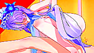 Anime Beauty Takes Huge Cock Deep Throat in Steamy Wuthering Waves Encounter