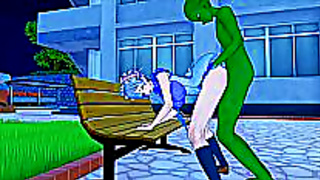 Busty Maid Teases Goblin with Blowjob Then Takes Anal Ride