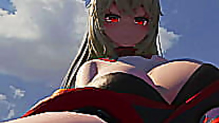 Massive Censored Beastess Claims Petite Lover in Hot VR Encounter