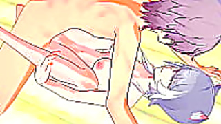Luscious Anime Vixen Takes Creampie After Deepthroat Blowjob Anal Ride