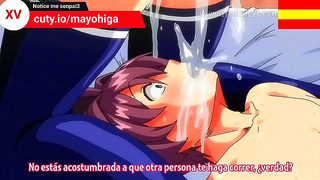 Sombras Busty Hentai Blowbang – Massive Creampie Facial cumshot Action