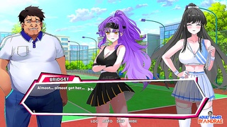 Emis Steamy Gym Encounter Leads to Wild Hentai Pleasure and Climactic Release