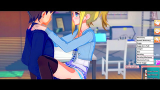 Akaris Seductive Strip Tease – Busty Shimakaze Tempts with Curvy Allure