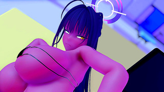 Delva Evelyns Steamy Lesbian Encounter in Hot Hentai Action