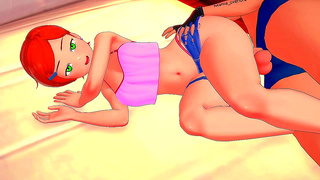 Ouro Kronii Takes Rough Ride to creampie Climax in Steamy VTuber Fantasy