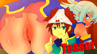Passionate Anime Duo Teases Before Dominating Each Other Wildly in Bed