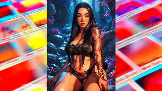 Teen With Curvy Charms Enjoys Wild Animated Pleasures in Steamy Hentai Fantasy