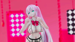 Anime VRChat Fantasies Collide in Wild Demon-Dragon-Robot Threesome