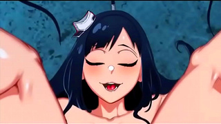 Curvy Milf Craves Animated Ecstasy: Squirt creampie Fantasy Unleashed