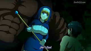 Mommy LewdTuber Pleases Cartoon Lover with Sensual Blowjob Action