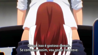 Anime Beauty Filled Deep Moaning Loud in Steamy Hentai Scene