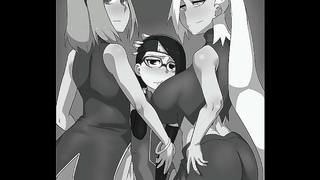 Mollys Frozen Desires Ignite with Forbidden Anime Pleasures