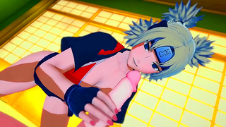 Kinky Goddess Dominates Willing Anime Stud with Seductive Power Play