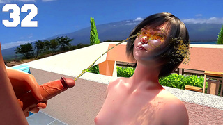 Blonde Teen Pleasures Big Cock and Takes It Deep in Lust City Hentai Fantasy
