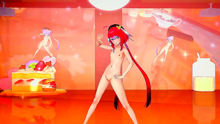 Hikaris Wild Pokemon Encounter Turns into Steamy Public Hentai Fantasy